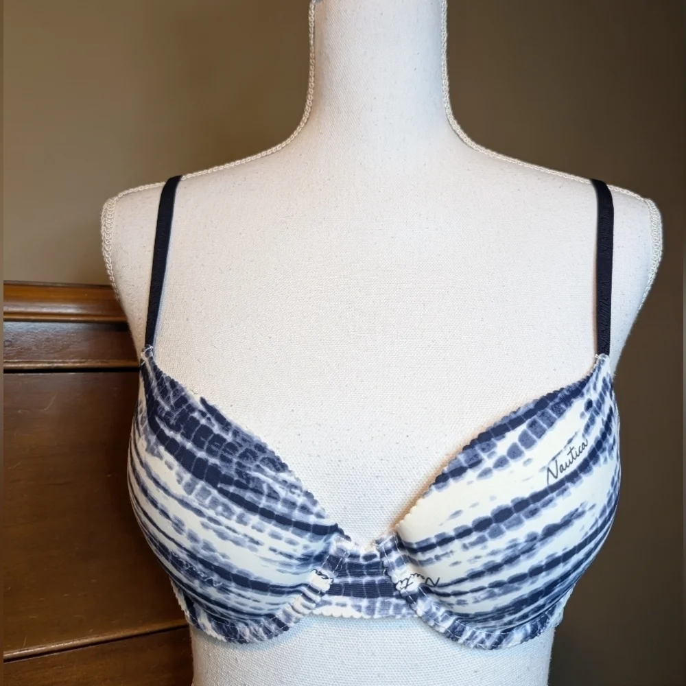 Nautica Beach Tie Dye Push-Up Bra 34B